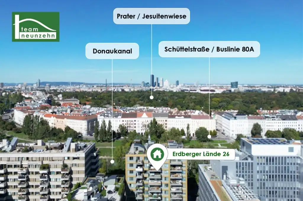 2- Zimmer Wohnung in 1030 Wien - Einbauküche und Freifläche inklusive - ab 01.02.2026 beziehbar!