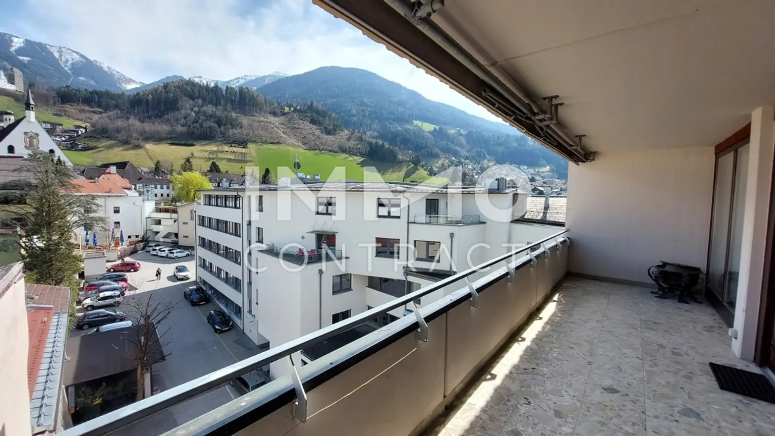 Top 4-Zimmer-Dachterrassen-Wohnung mit Parkplatz  in der Schwazer Altstadt