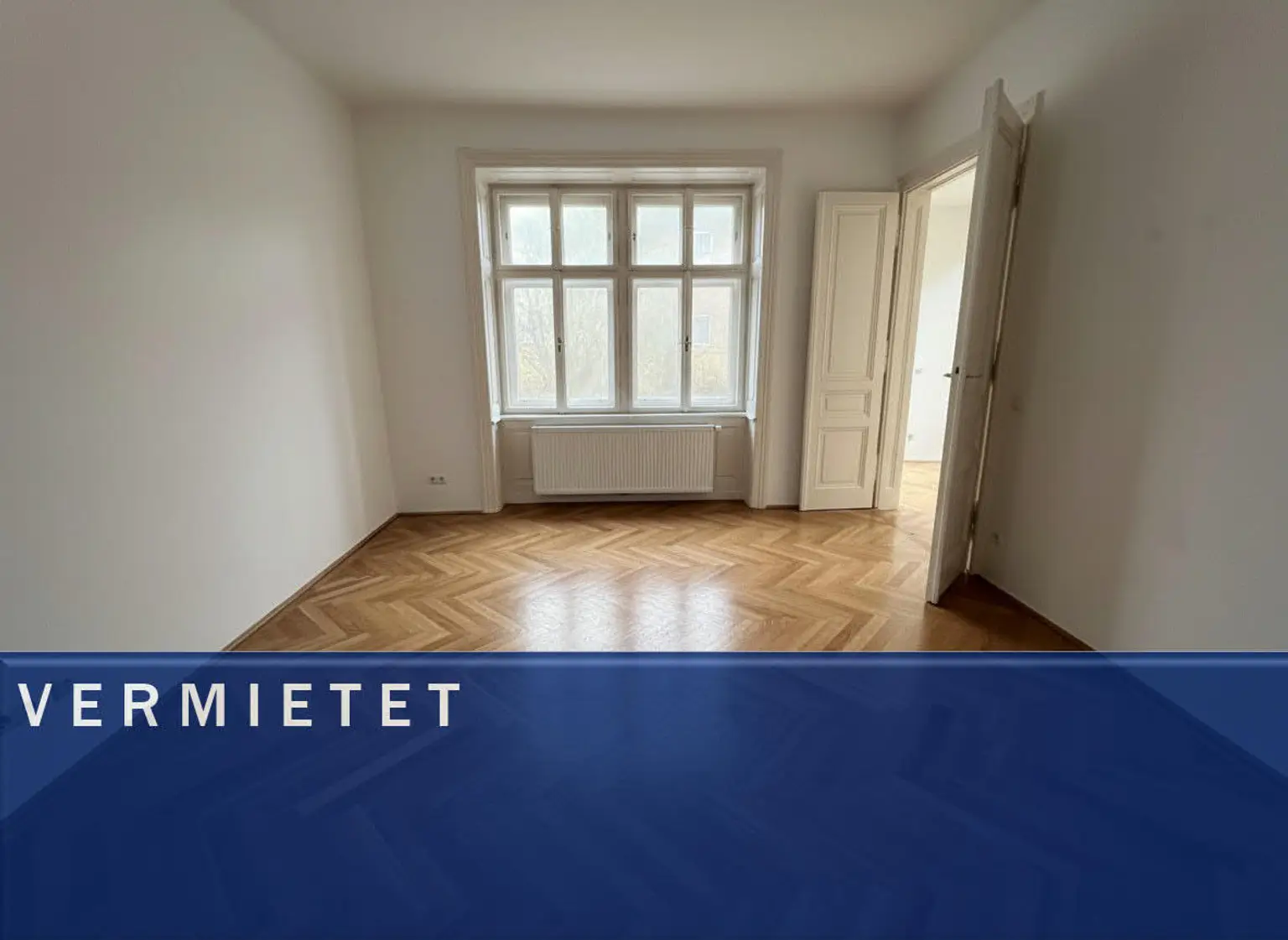 Unbefristet: Ruhige 4-Zimmer-Wohnung nahe Naschmarkt