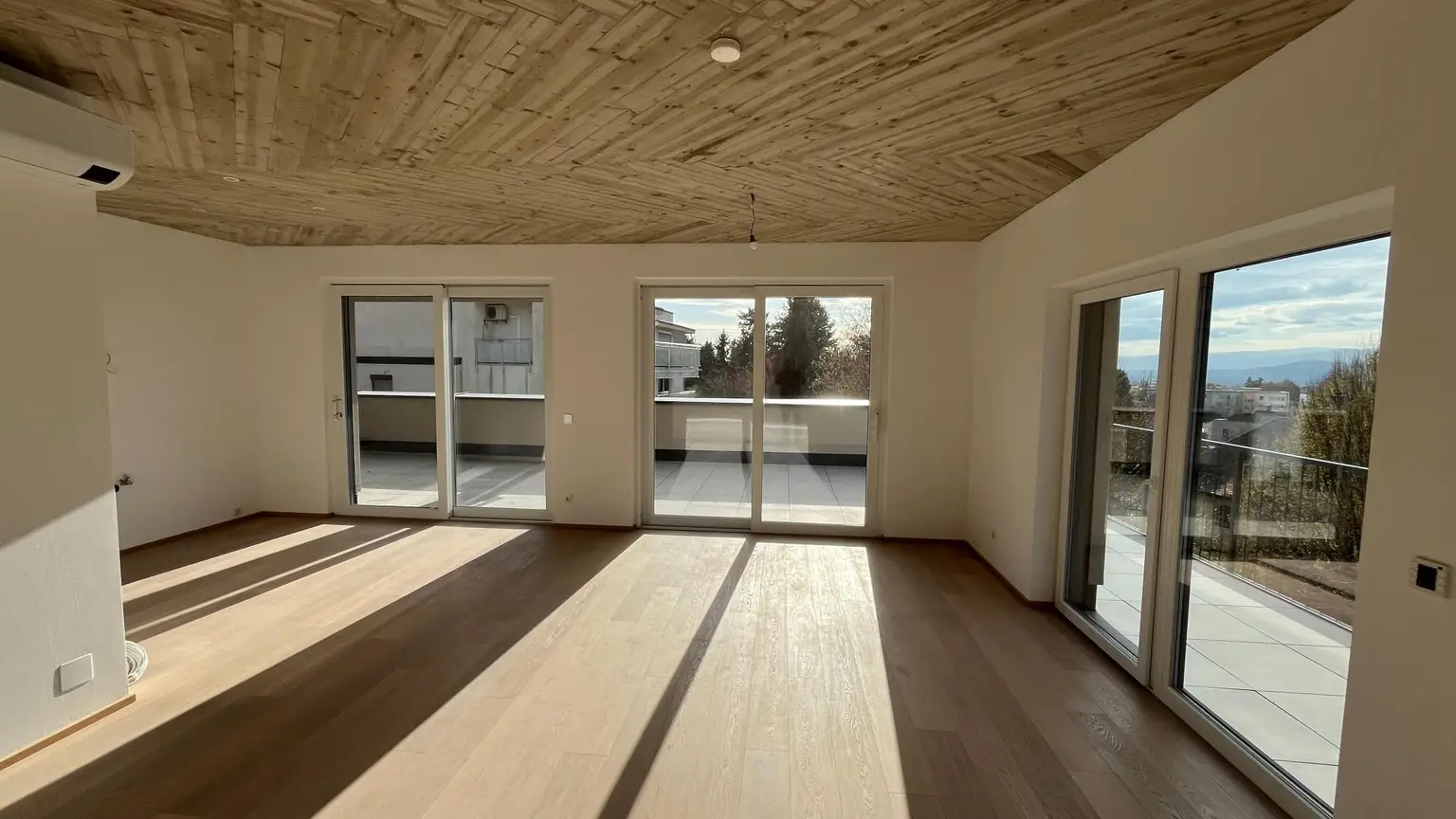 Erstbezug! stylische Penthouse Wohnung mit großer Terrasse und sensationellen Stadtblick in Waltendorf!