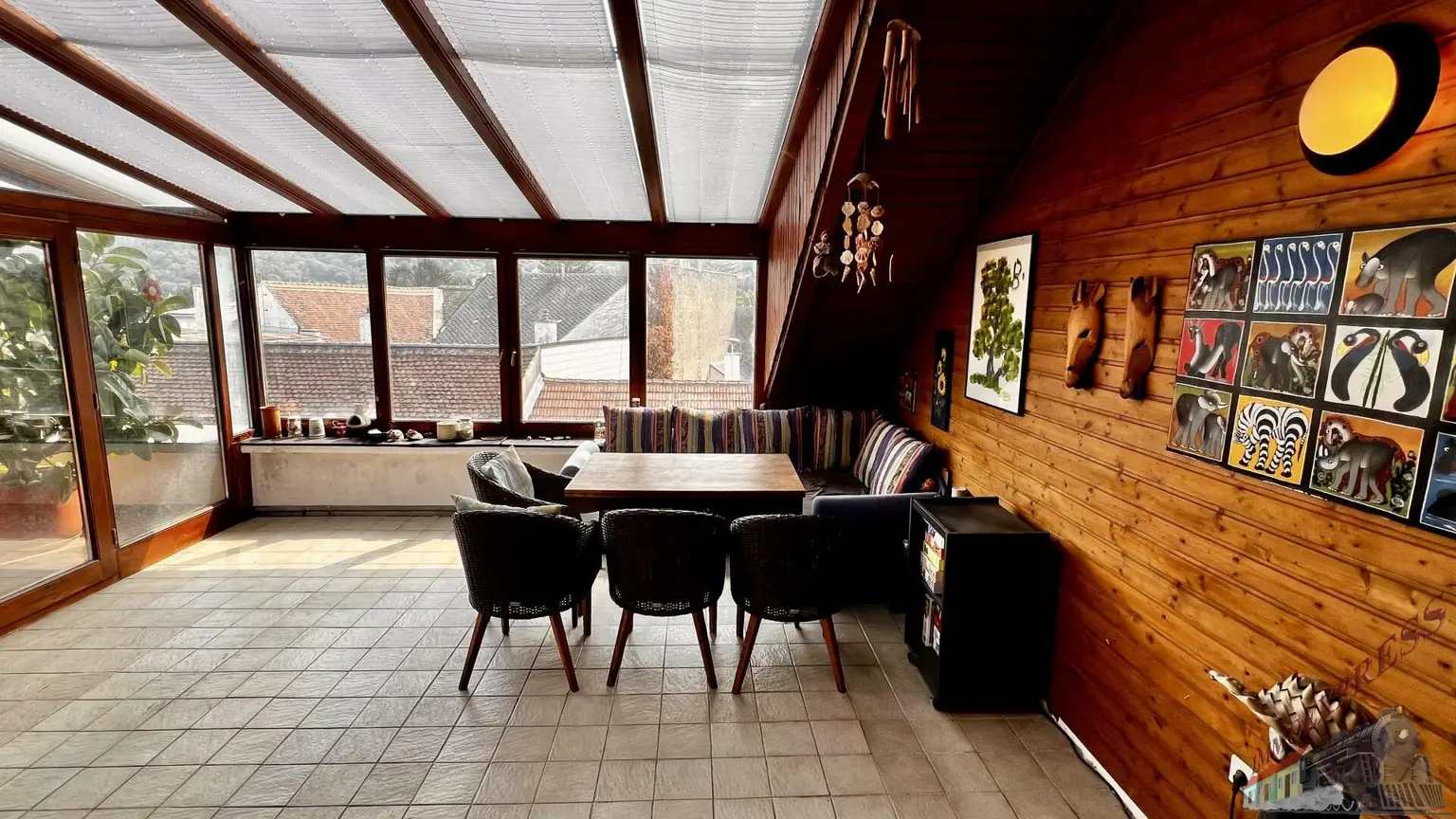 4-Zimmer-Dachgeschoß-Wohnung PLUS Garten im Naturparadies