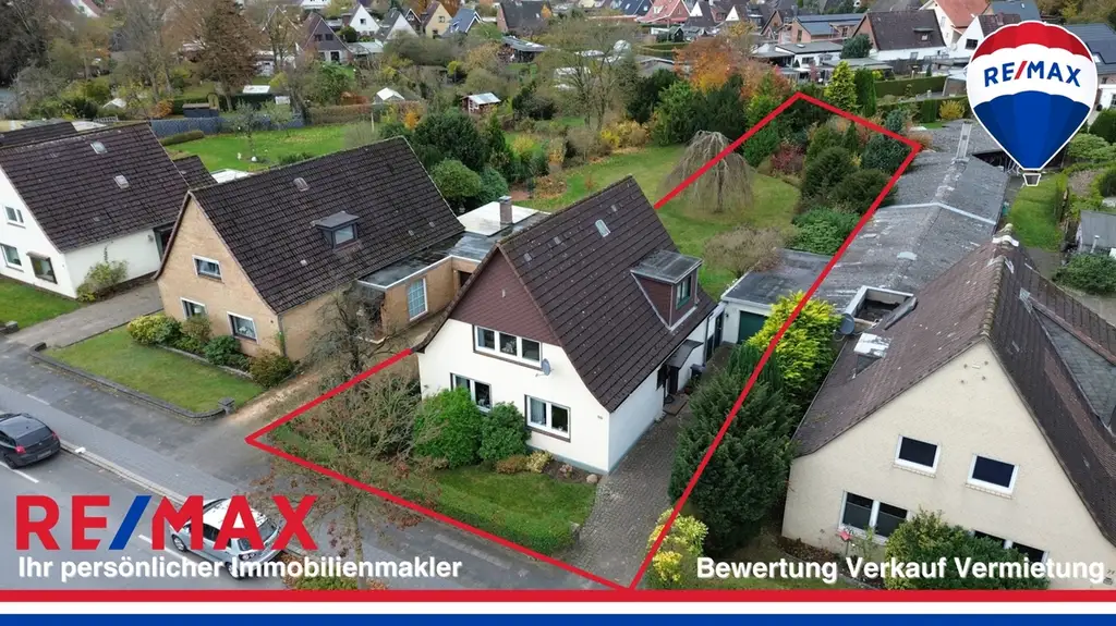 Raumwunder mit schönem Garten - Anbau zum Zweifamilienhaus genehmigt