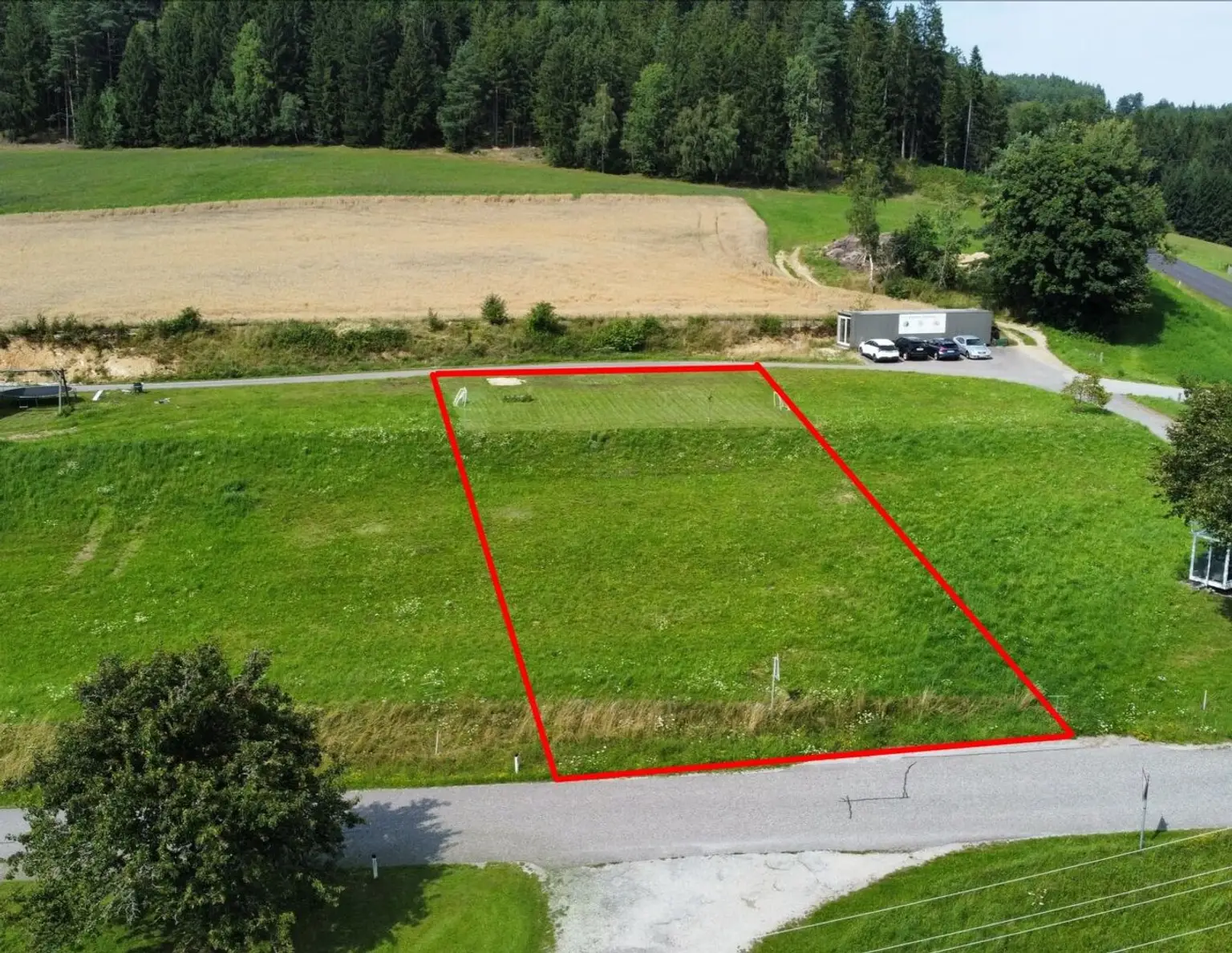 Traumhaftes Baugrundstück: 982m² für Ihr Eigenheim / Gewerbe in Gutauer Naturlage ohne Bauzwang