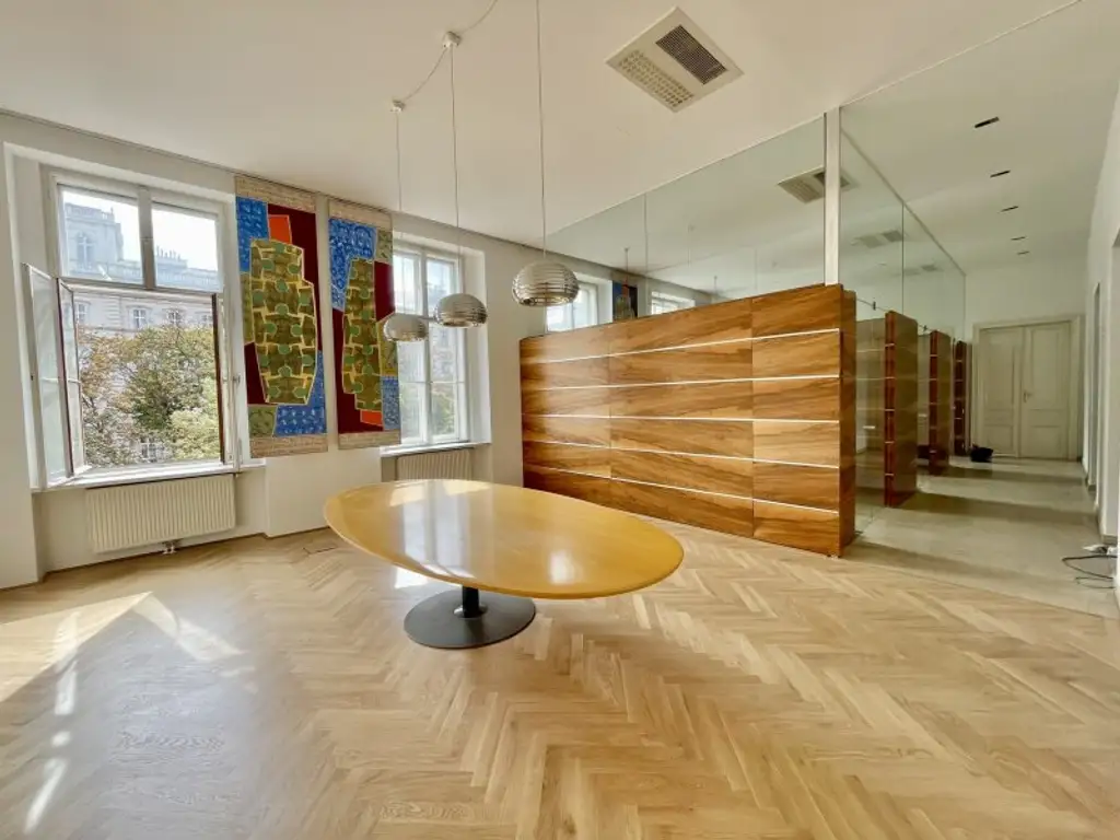 Neu adaptierte Bürofläche im 1. Bezirk Nähe Stadtpark