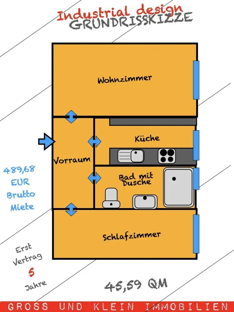 Zimmer_Küche_
Kabinett  - Wohnung 

Gute Lage_zwischen
2 U-Bahn-Stationen