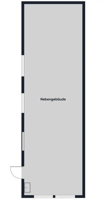 Grundriss ohne Maßstab / Nebe