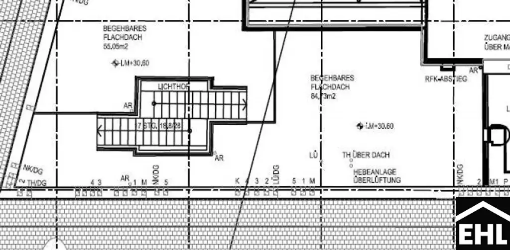 Großzügige 2-Zimmerwohnung mit 85 m² Dachterrasse direkt an der Mariahilfer Straße!