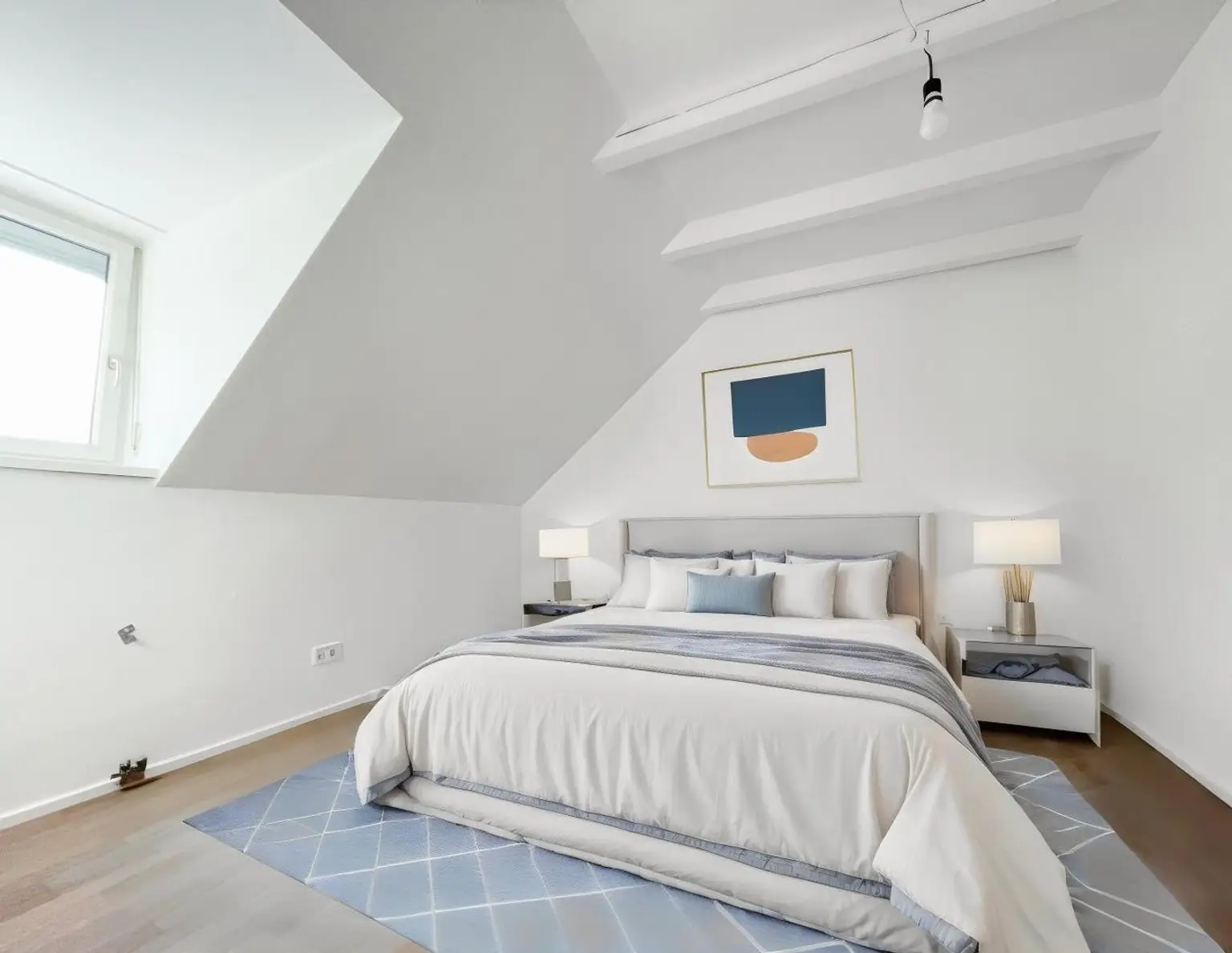 Top 2 - Gemütliche 2-Zimmer-Dachgeschosswohnung mit Blick auf den Grünberg und Traunstein
