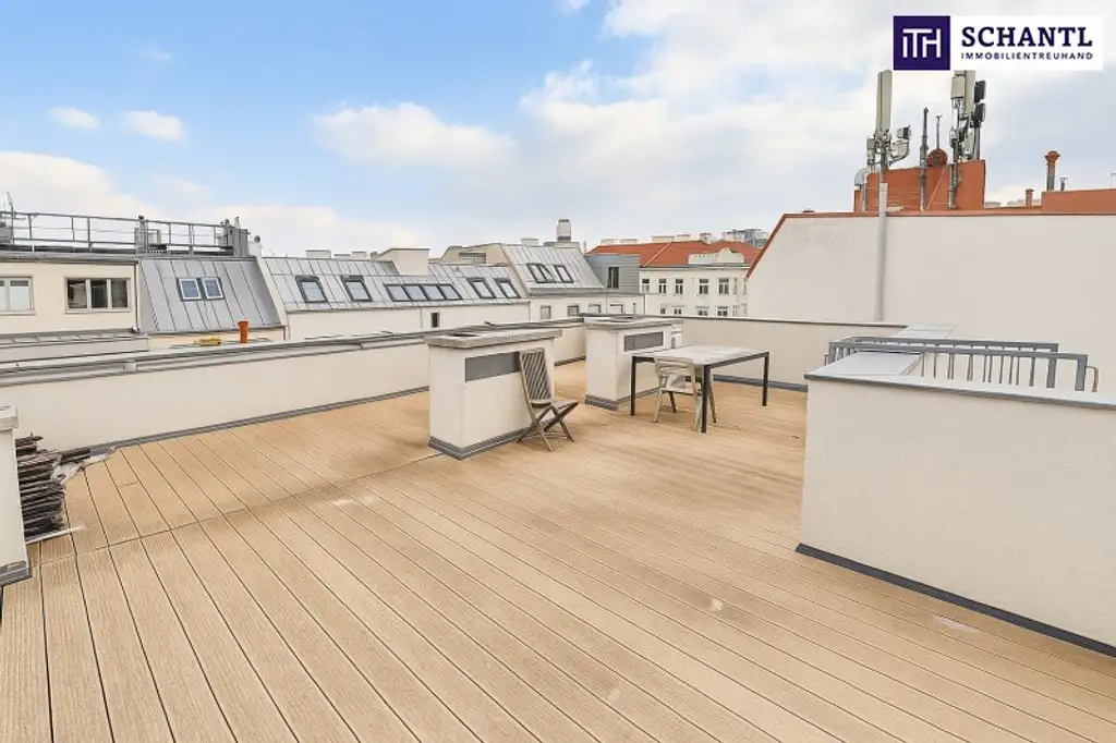 Exklusives Design-Loft mit einer Dachterrasse, Klimaanlage & Weitblick in Ruhelage
