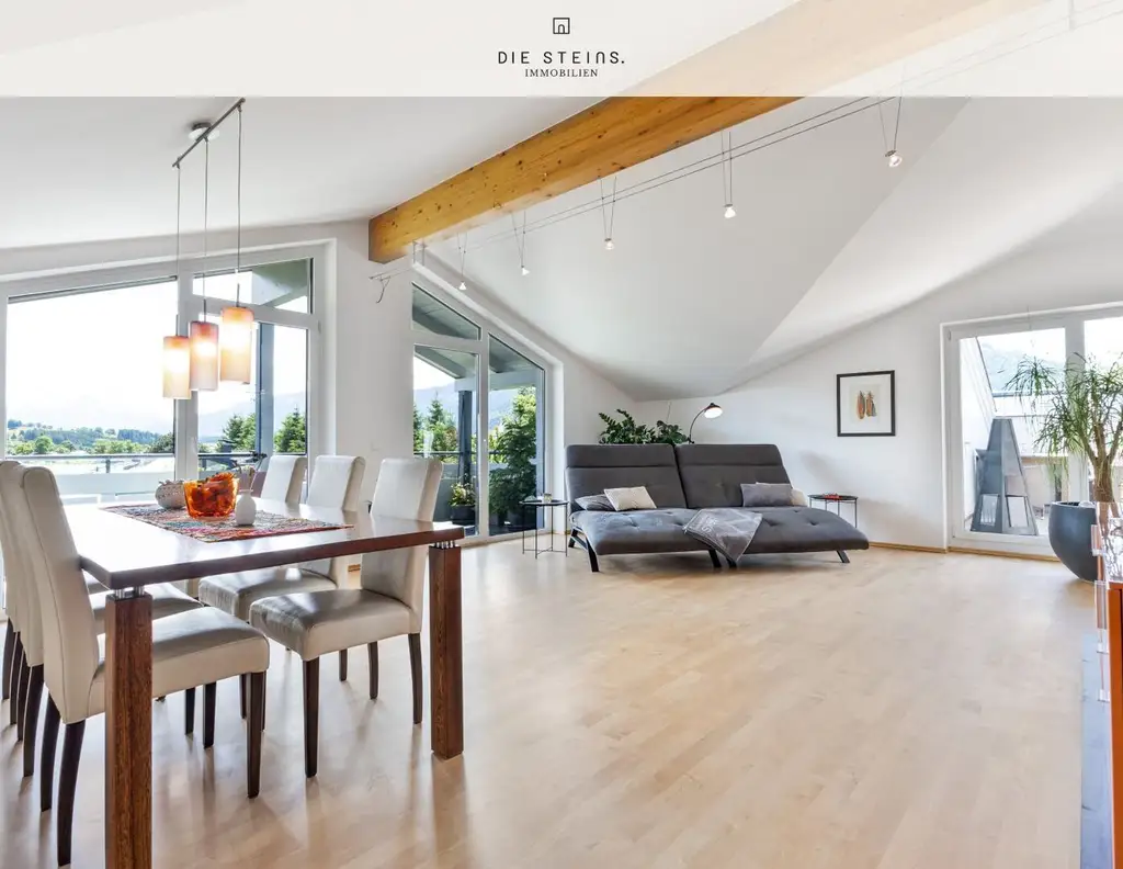 Exklusive Dachgeschosswohnung mit Panoramablick auf das Kitzsteinhorn