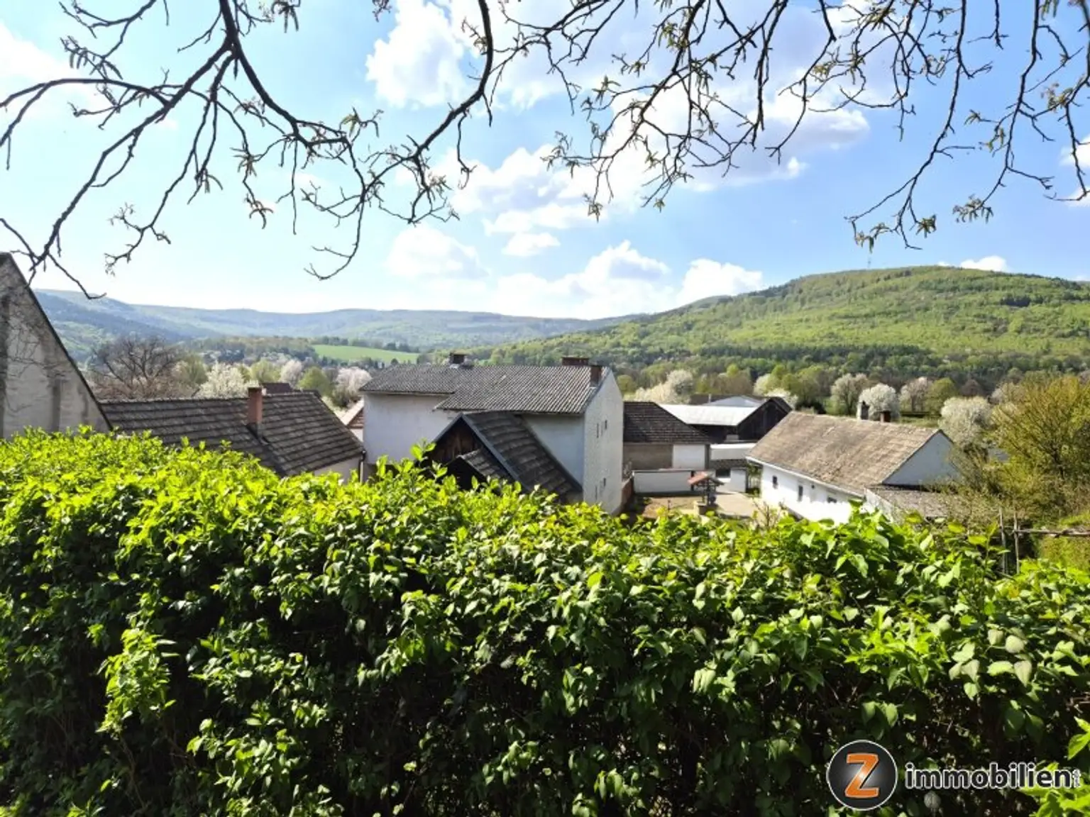 Ausblick zum Naturpark Geschriebenstein
