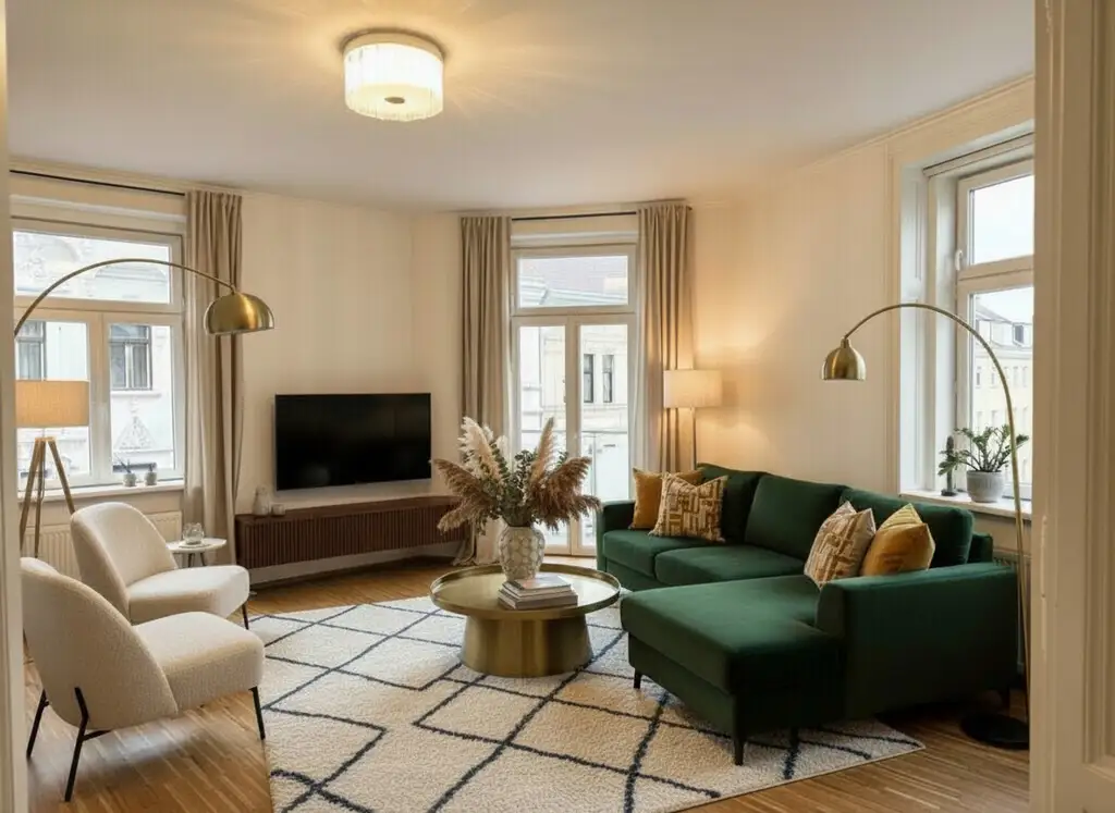 Leistbare Familienwohnung mit kleinem Balkon mitten im Grätzl