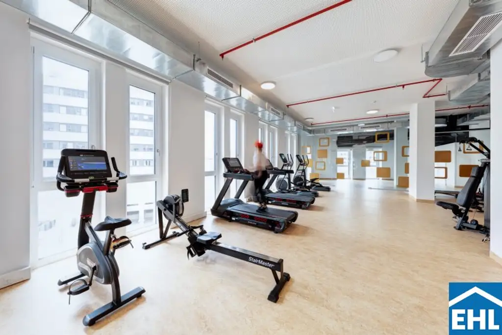 Skyline-Feeling im 34. Stock des Q-Tower mit Südost-Ausrichtung