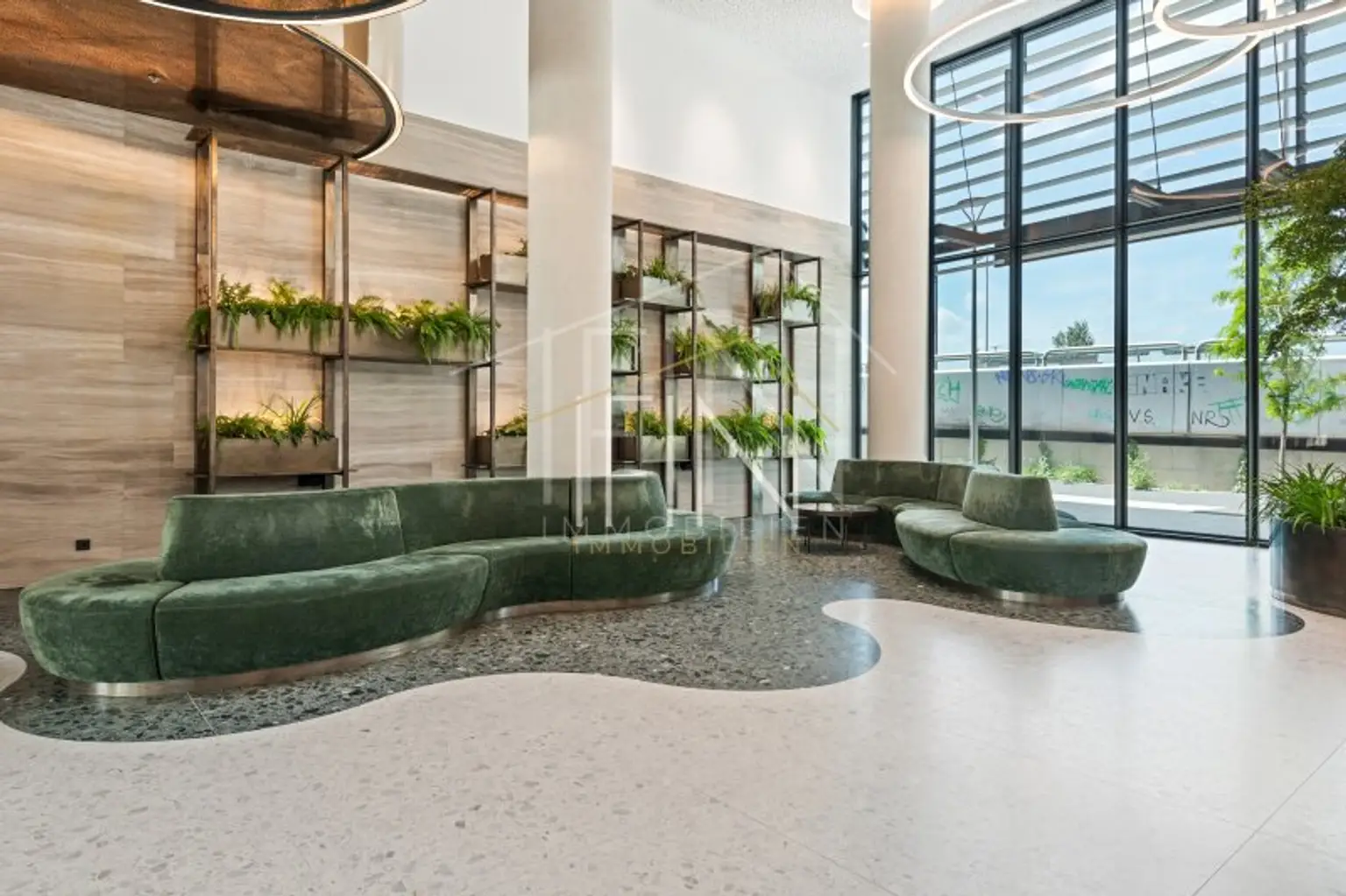 Lobby, Eingangsbereich Danube Flats