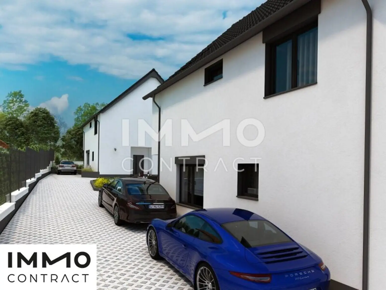 Haus 3_Ansicht Einfahrt_2