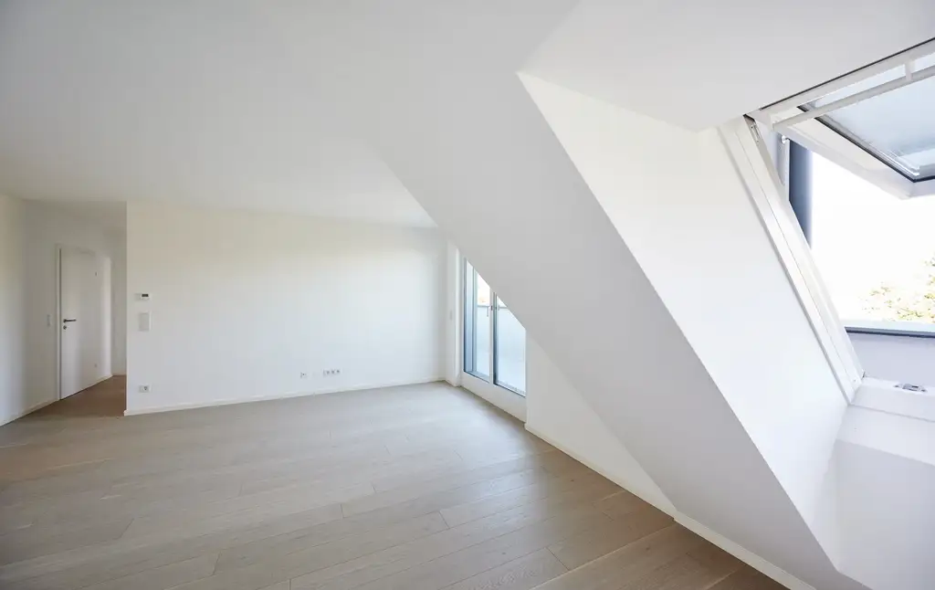 Grün. Sonnig. Zuhause! – 3-Zimmer-Traum mit Terrasse nahe der Donau!
 - ERSTBEZUG!