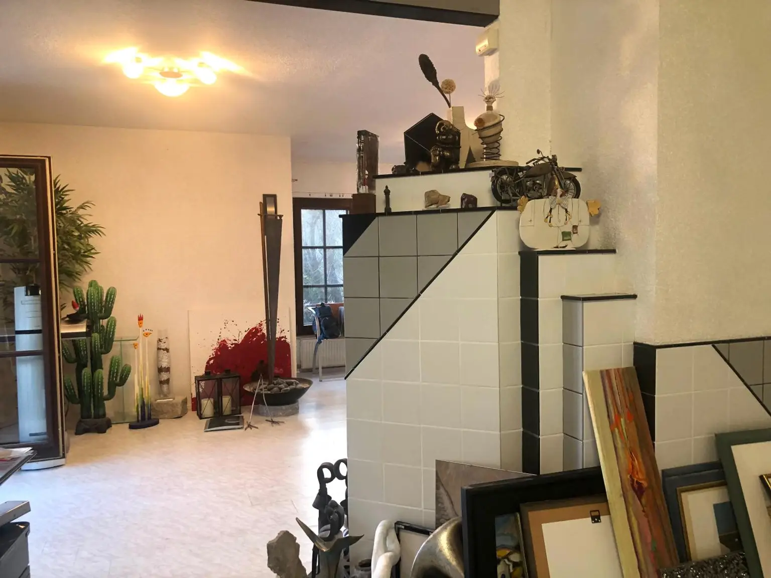 Kachelofen Wohnzimmer