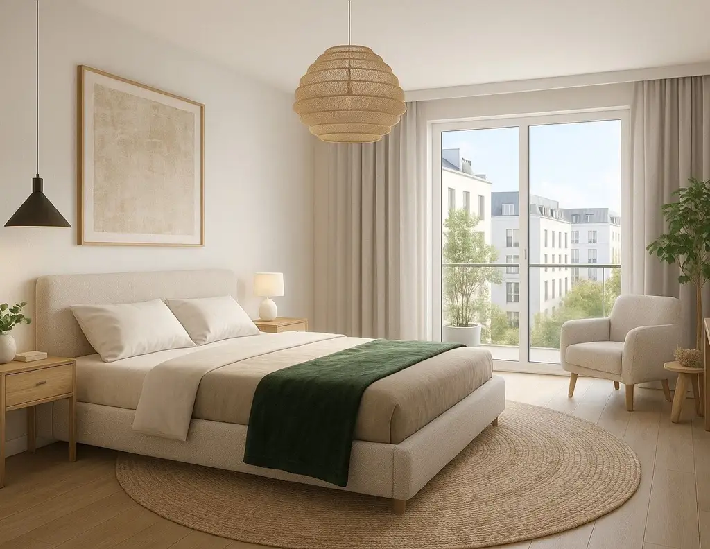3 Zimmer Dachgeschosswohnung mit Balkon, Nähe Donaulände
