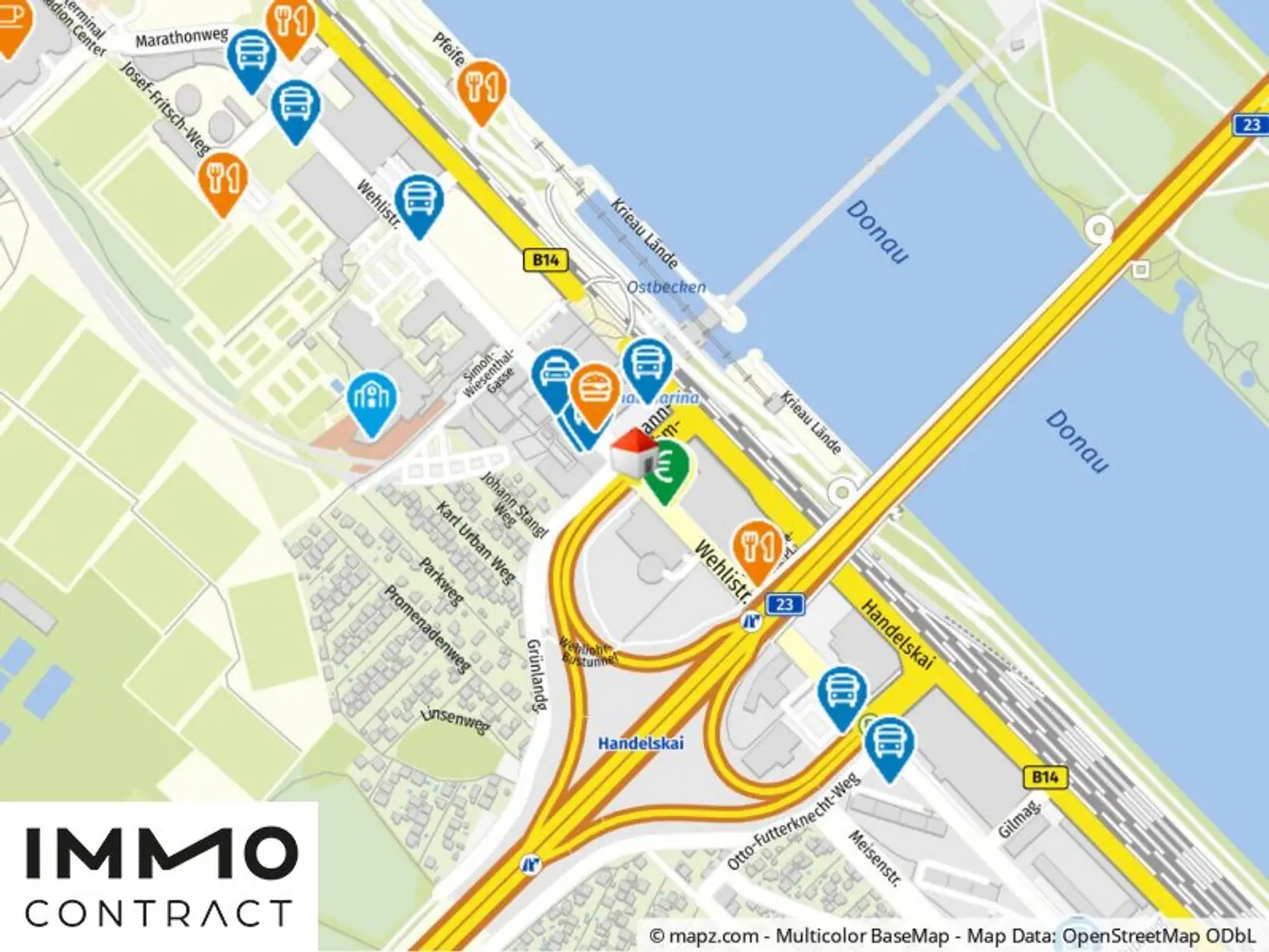 Geolyzer Kartenausschnitt