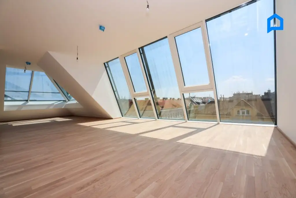Schönbrunnblick-Gloriette, ERSTBEZUG, JETZT einziehen! Dachgeschoss NEU mit modernster Ausstattung148m² Wohnfläche, 4 Zimmer plus Nebenräume, auch Altbau Etagen-Wohnungen, teilweise Kurzzeitvermietung möglich !