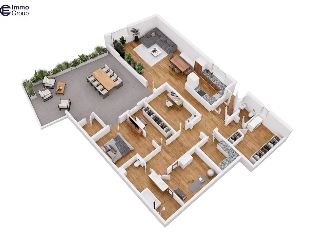 PLESCHING - Terrassenwohnung zum TRÄUMEN