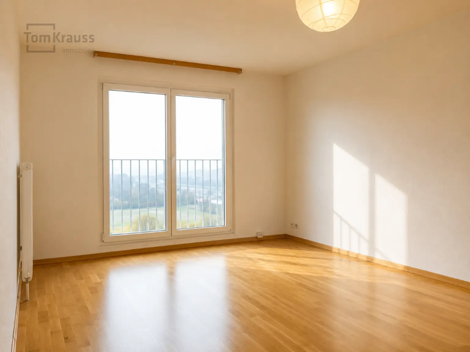 Schlafzimmer mit Ausblick