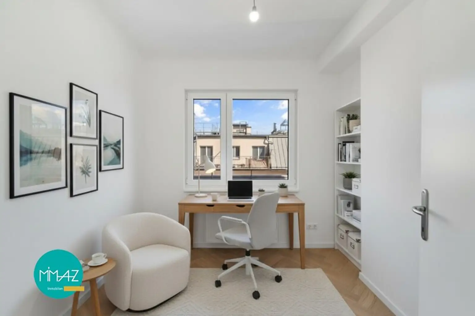 Modernes Dachgeschoss-Juwel! Exklusiv & Ruhig: 3 Zimmer mit Innenhof-Dachterrasse! DÖBLING DELUXE!