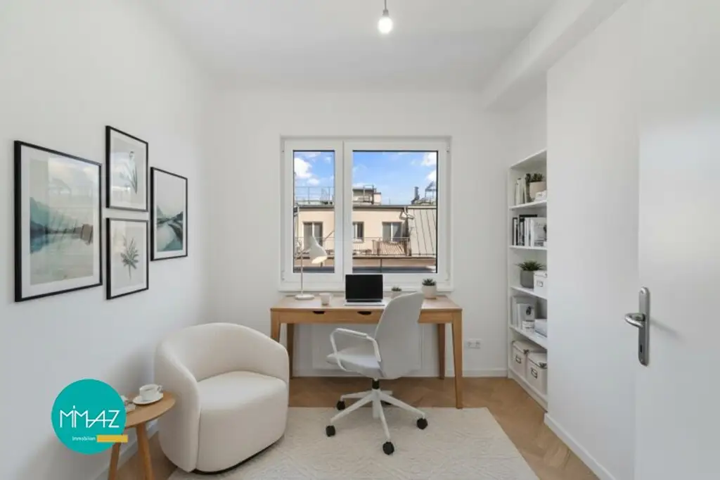 Modernes Dachgeschoss-Juwel! Exklusiv & Ruhig: 3 Zimmer mit Innenhof-Dachterrasse! DÖBLING DELUXE!