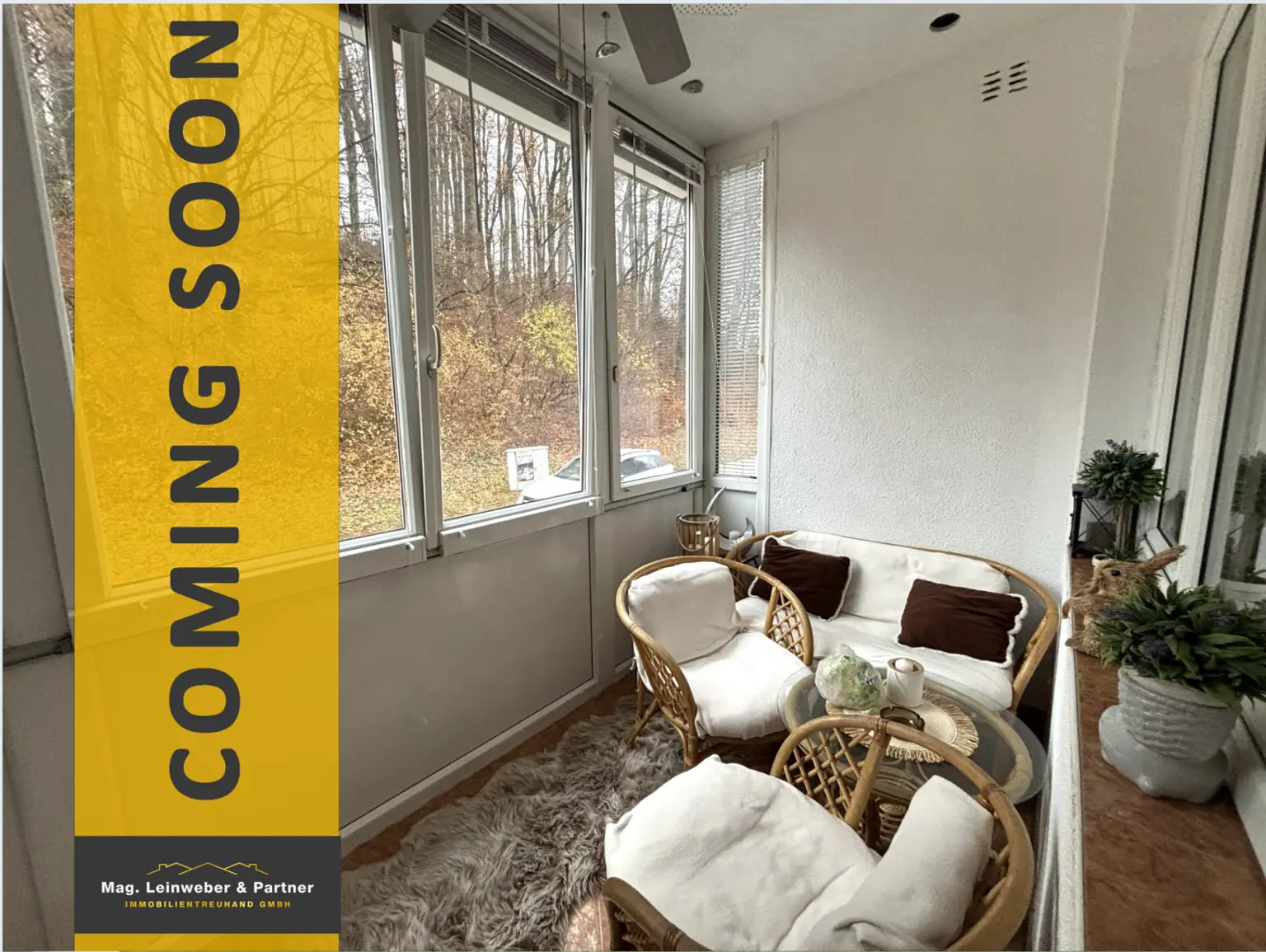 COMING SOON! Für Anleger oder Eigennutzer Zentrale 4-Zimmer Wohnung mit 2 verglasten Loggien  Humboldstraße in Attnang-Puchheim