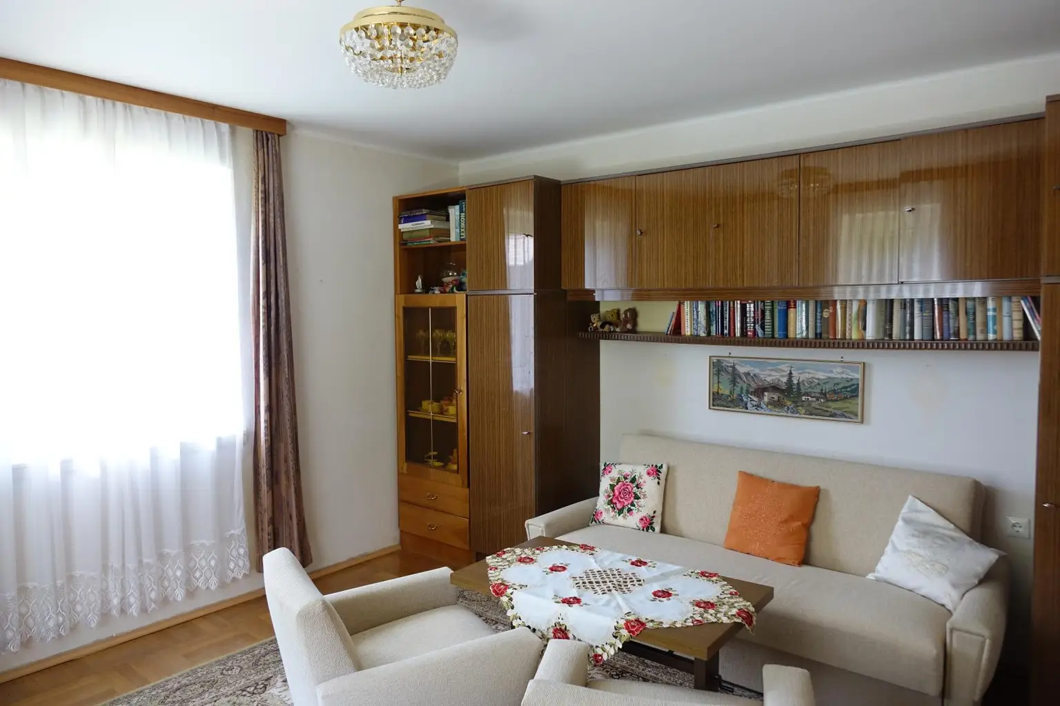 Wohnzimmer im Erdgeschoss