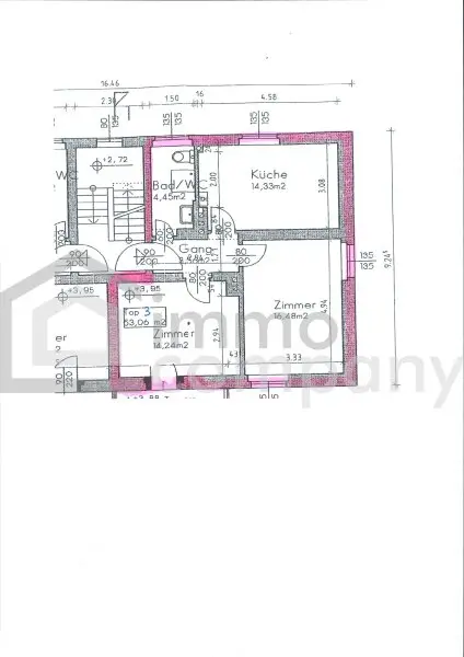 2 Zimmer- Wohnung in Korneuburg- ihre Renovierung, ihr Stil!