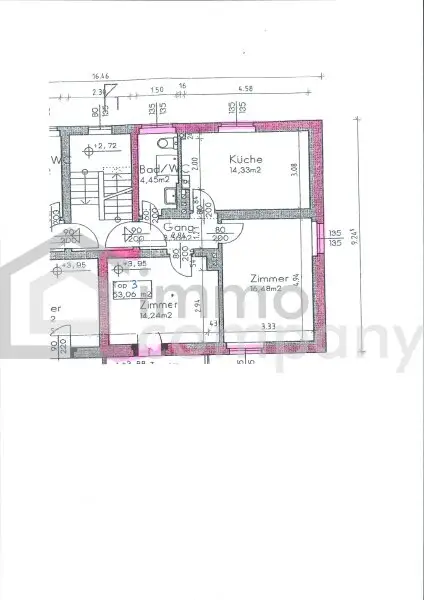 2 Zimmer- Wohnung in Korneuburg- ihre Renovierung, ihr Stil!