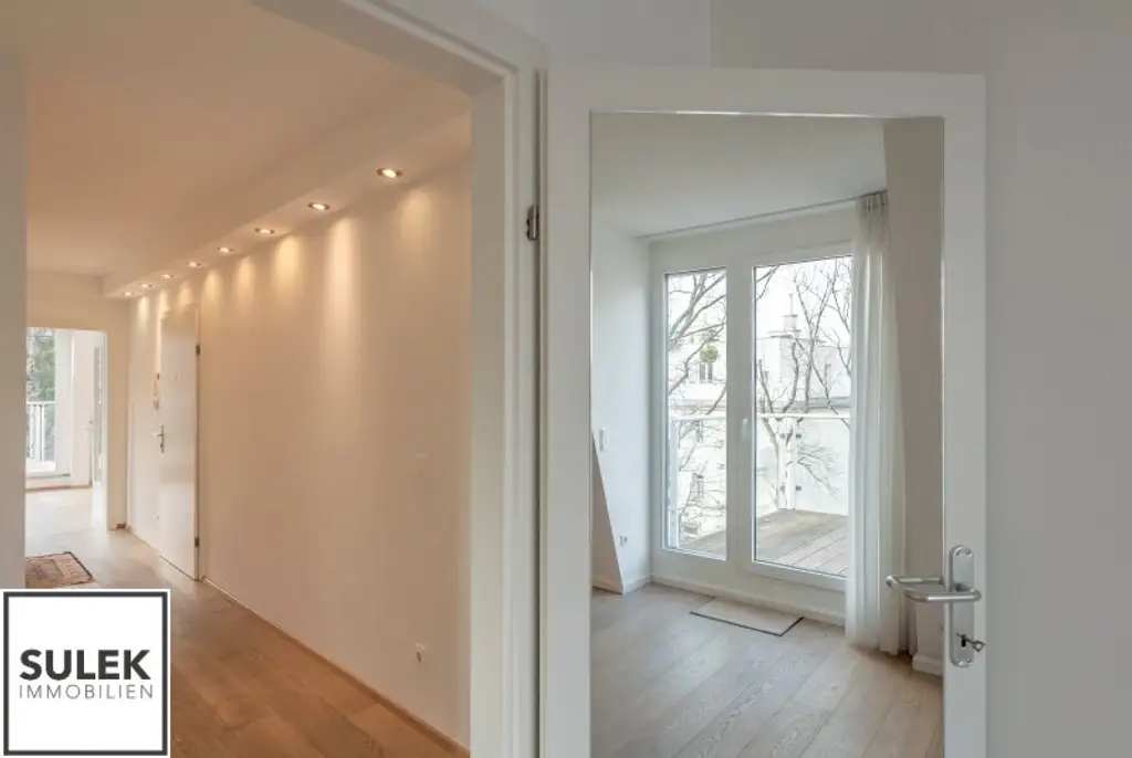traumhafte Wohnung mit großen Terrassen, 2 separaten Schlafbereichen und 2 Stapelparkplätzen