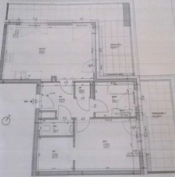 Coole 2-Zimmer-Wohnung mit 2 Mega Terrassen, Top Infrastruktur. Im Zentrum von Eisenstadt.