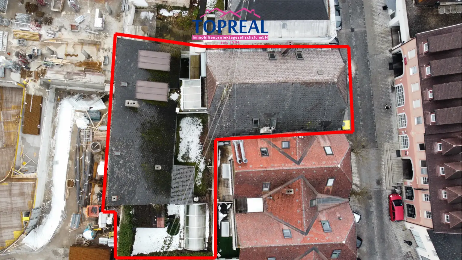 Entwicklungsjuwel in der Innenstadt von Vöcklabruck - Rohdiamant in Bestlage