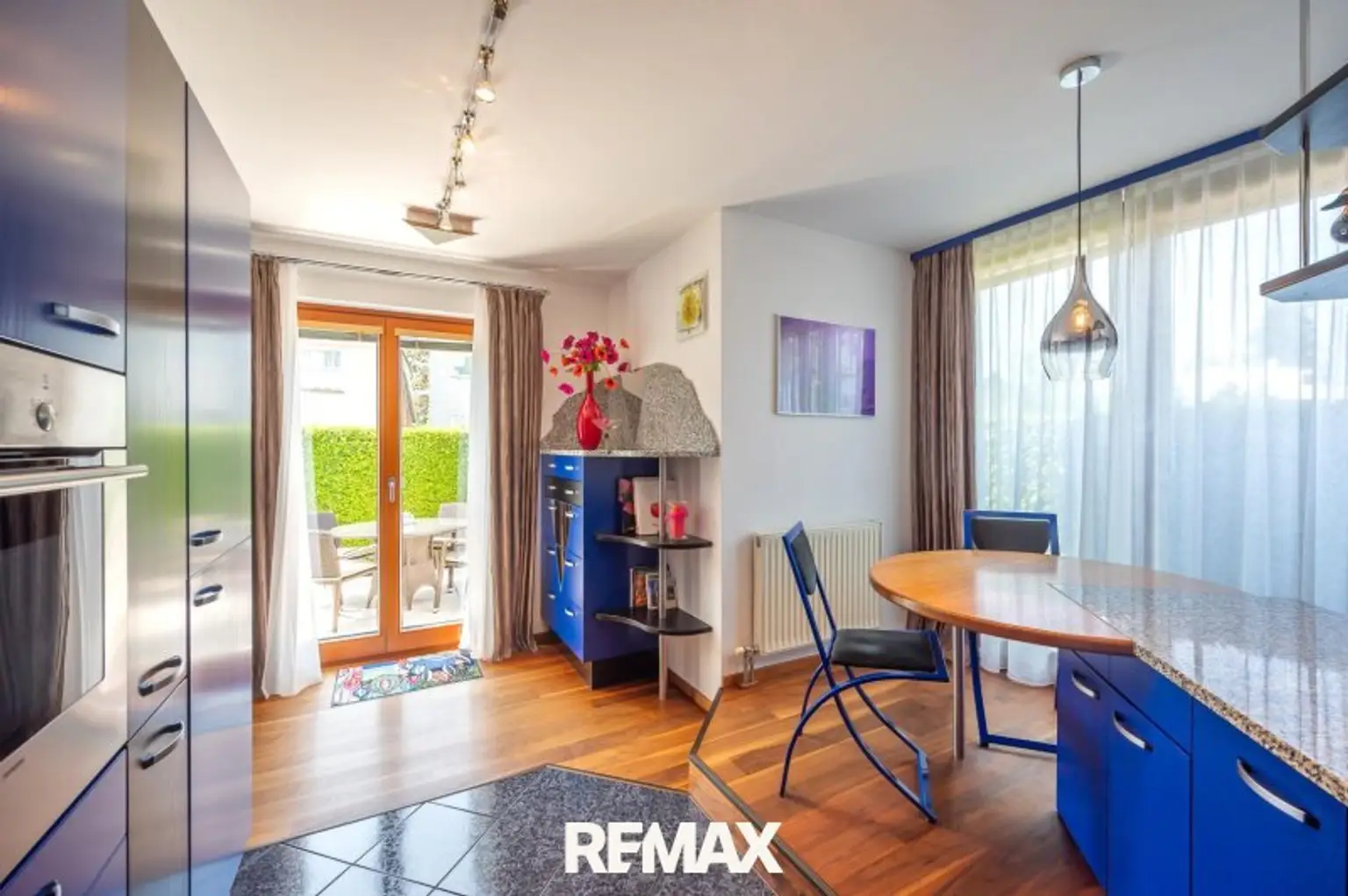 Ausgang aus der Küche in den Garten