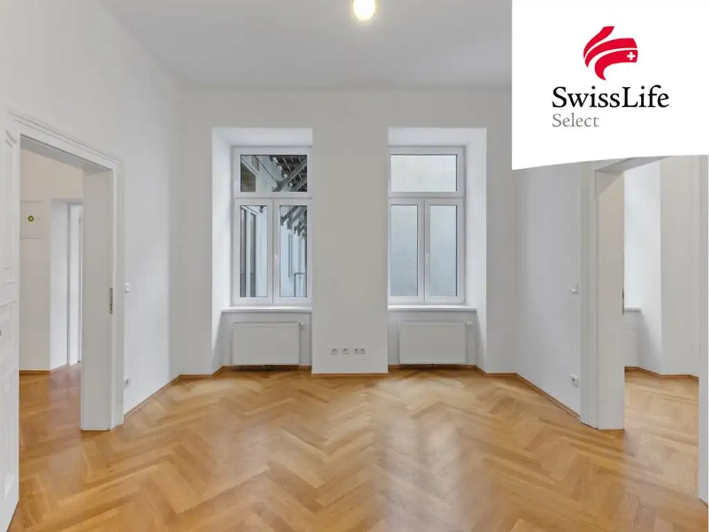 Neustiftgasse | Attraktive 3,5 Zimmer Altbauwohnung mit Balkon | Innenhoflage