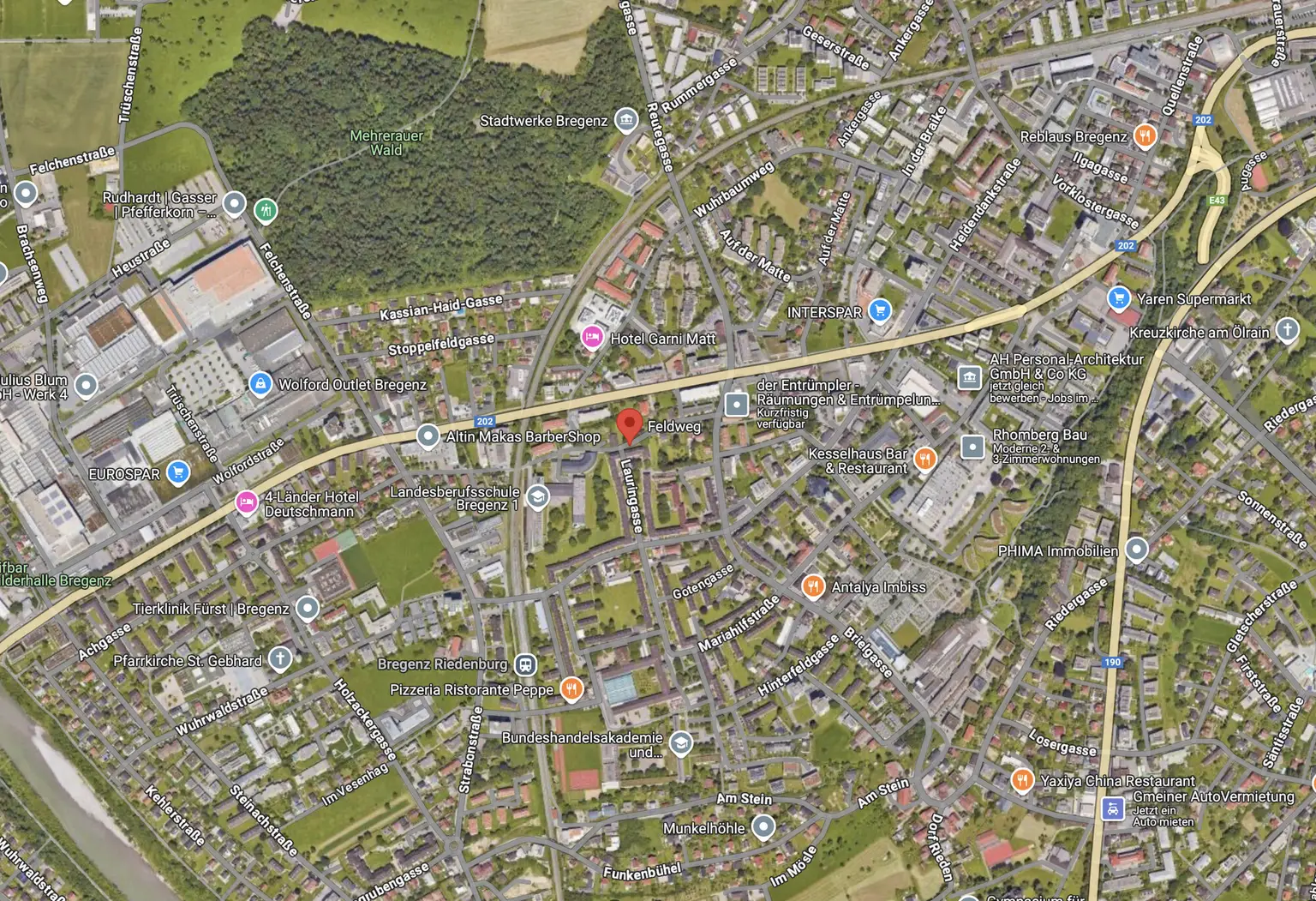 Infrastruktur (Quelle Google Maps)