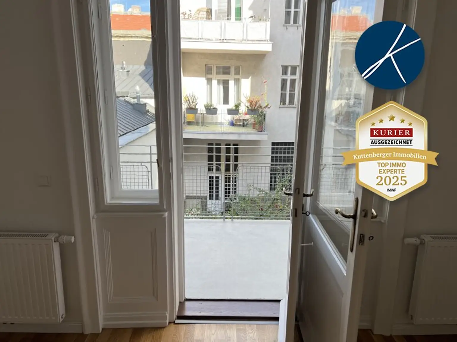 Nähe U4 Hietzing: ERSTBEZUG nach erstklassiger Generalsanierung! *Traumhafte Altbau-Wohnung mit 2 Balkonen*