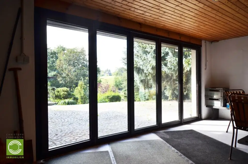 CHRISTOPH CHROMECEK IMMOBILIEN - SULZ IM WIENERWALD - Traumhafter Baugrund mit Blockhaus in Grün-Ruhelage!