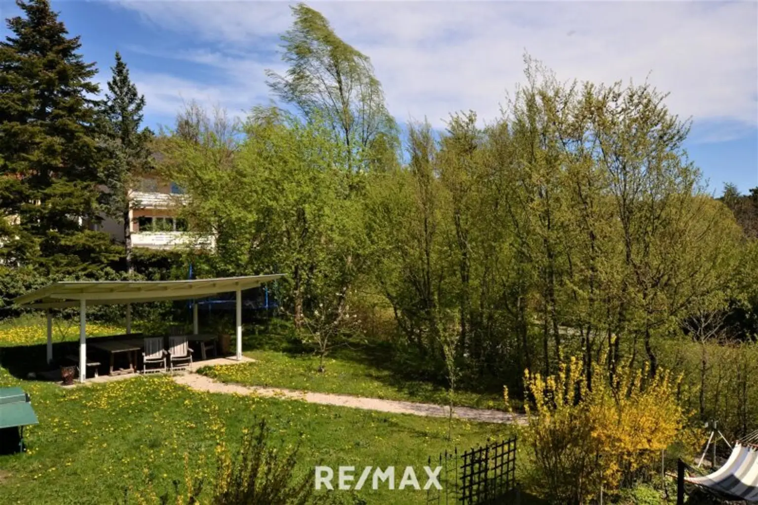 Ausblick Gartenseitig