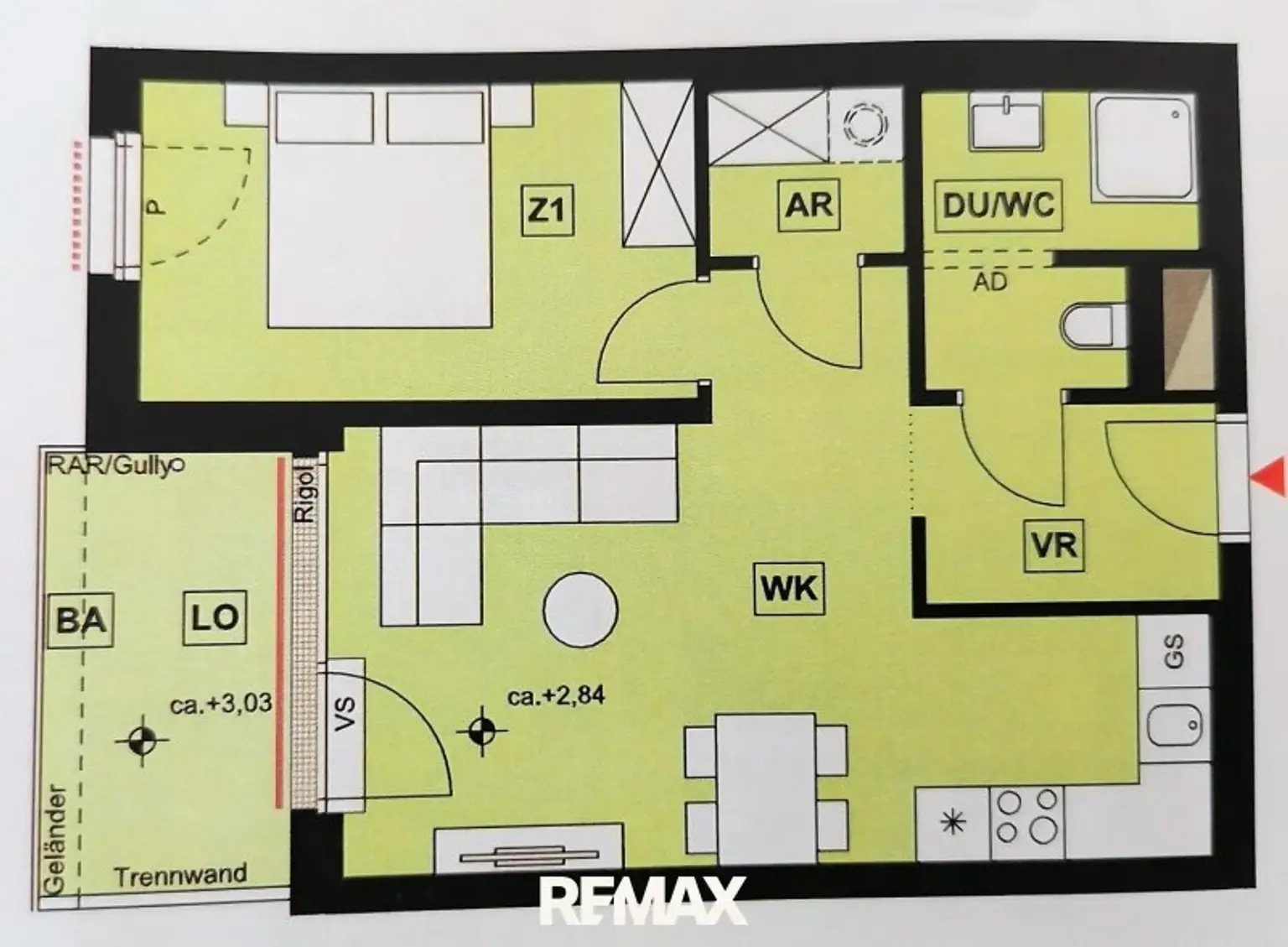 Plan Ziegelhofstraße