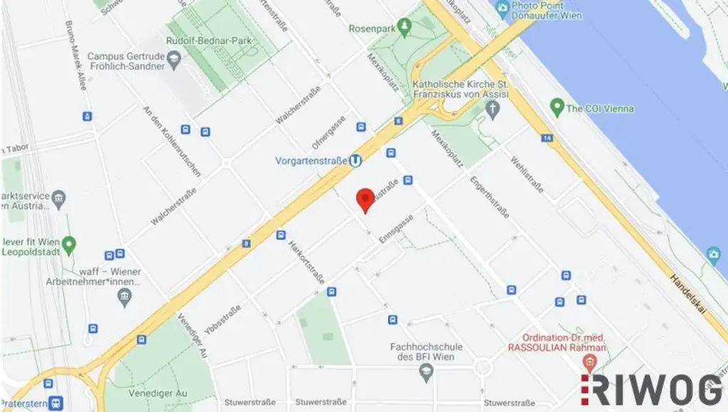 Erstbezug eines Luxus Dachgeschosses mit Fernblick auf Prater auf Stephansdom in der nähe der Donauinsel