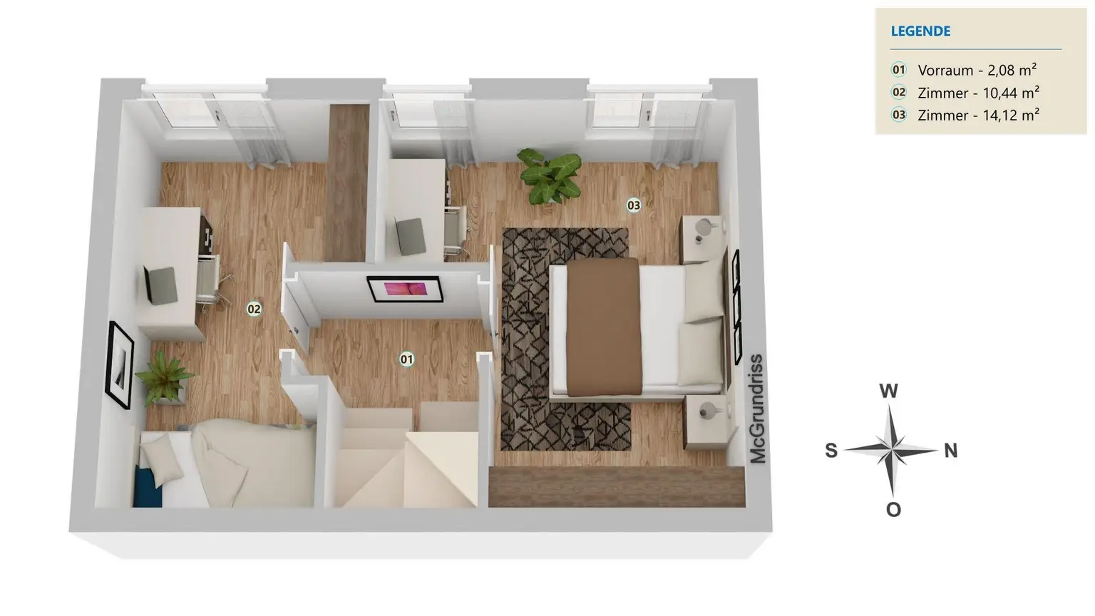 15 Grundriss OG KLGH 2000