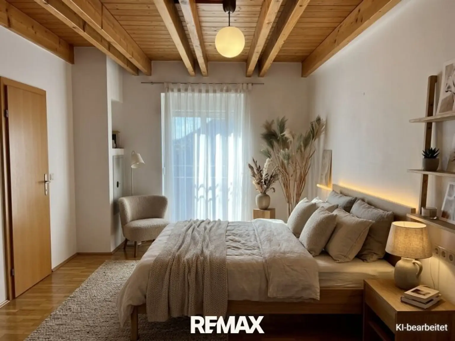 Schlafzimmer - KI erstelltes Bild