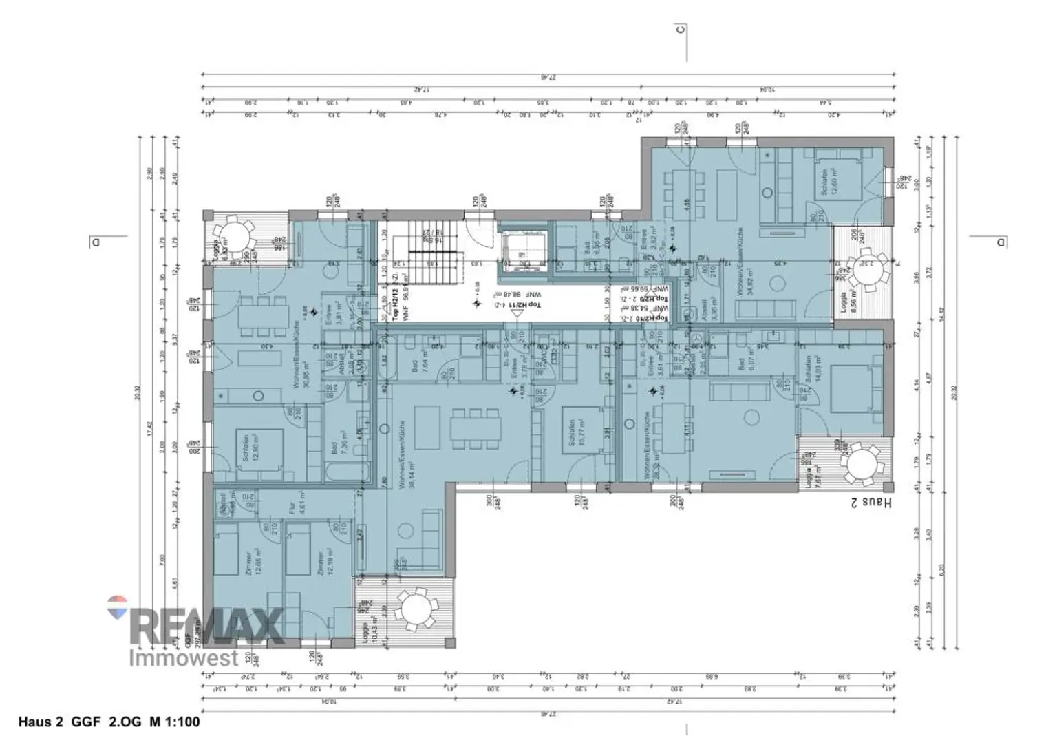 2. OG - Haus 2