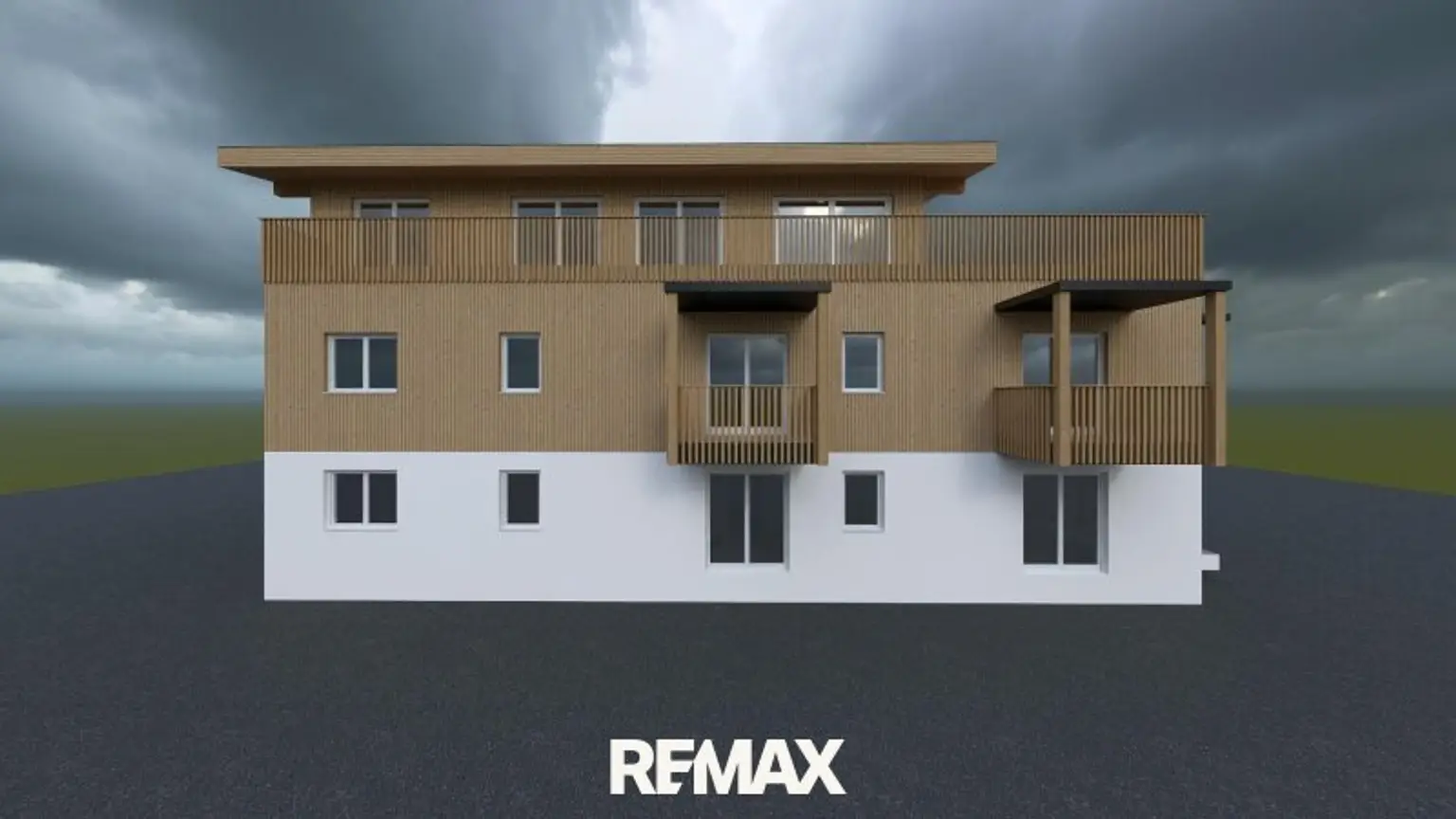 Visualisierung Ansicht West