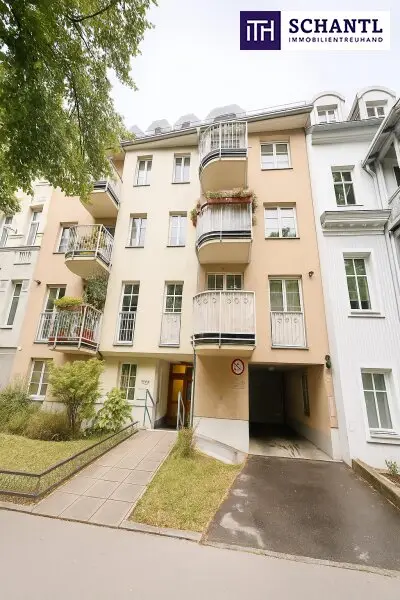 Stark reduziert! Charmante 3-Zimmer-Wohnung mit Urlaubsfeeling – eigener Garten & zwei Balkone in Währinger Toplage