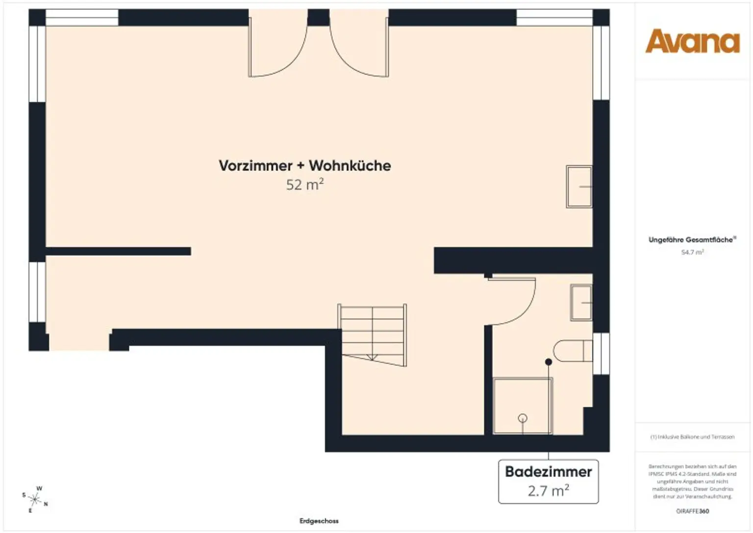 Grundriss Obergeschoss