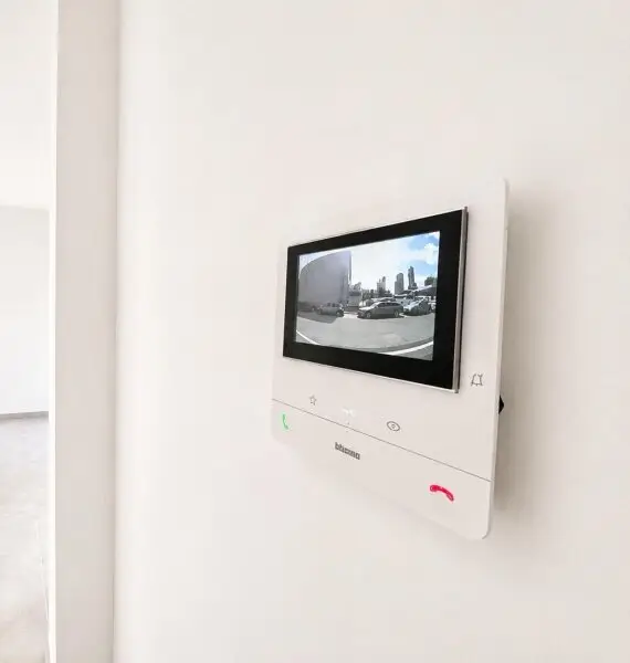 Videoüberwachte Gegensprechanlage